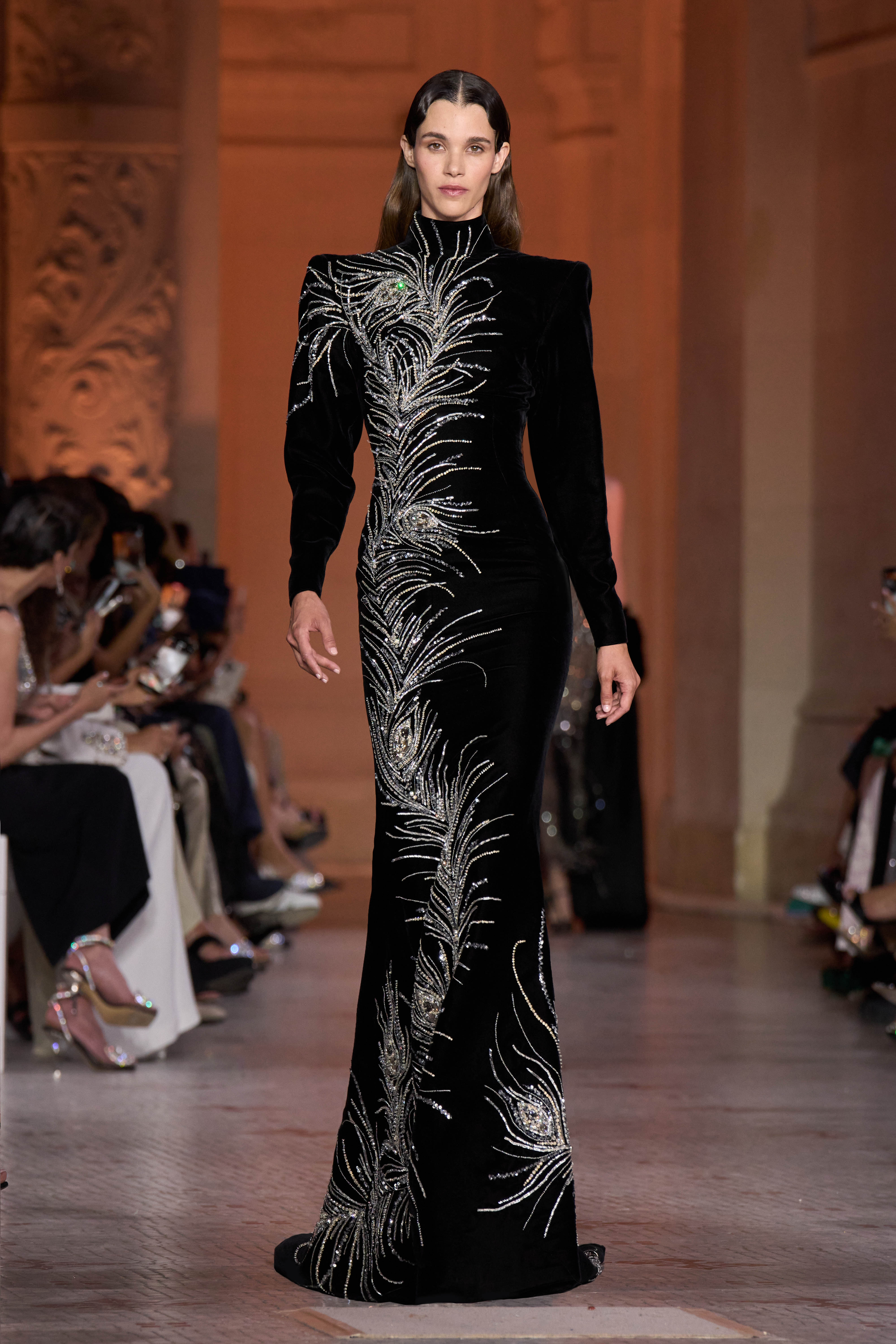 fall dress with boots ideas Used Zuhair Murad Fall 2017 Look 18 main image 0