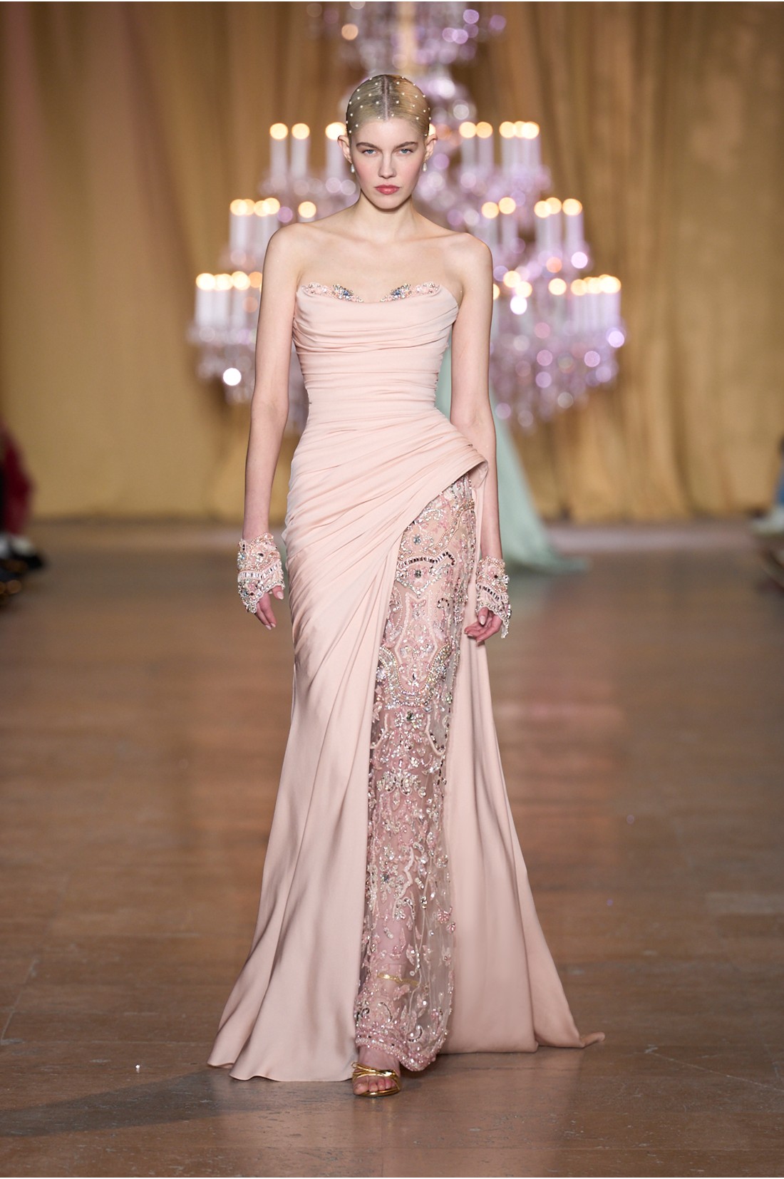 zuhair murad pink dress COUTURE SPRING-SUMMER 2026
