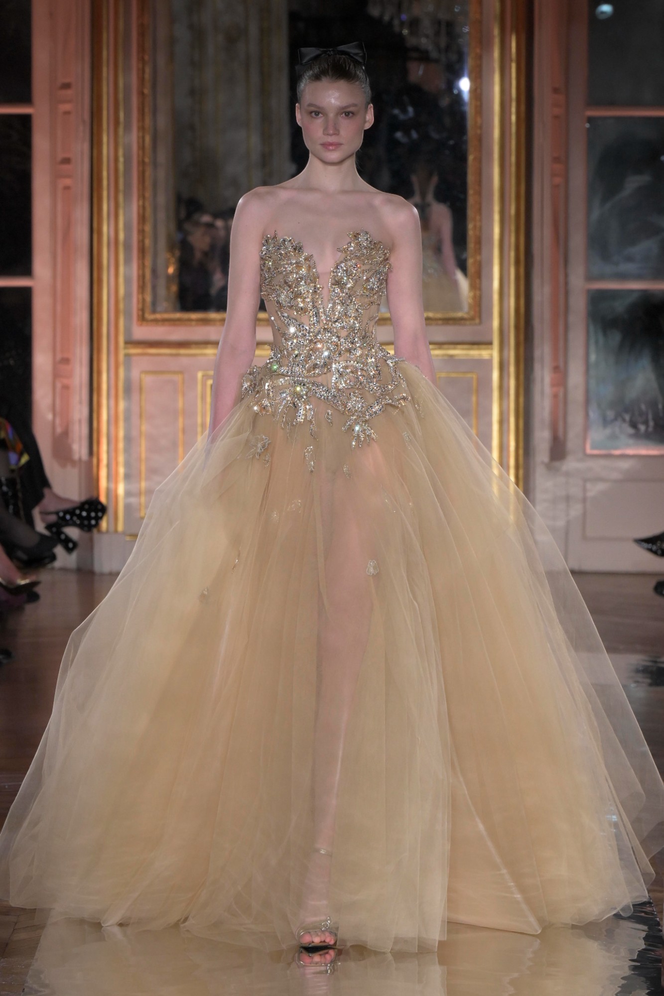 sachin and babi light blue dress Zuhair Murad, Jade Wedding Dress Save 44% main image 1